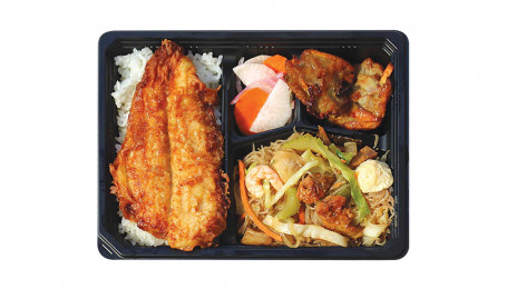 Gepaneerde Swai Filet Bento Box