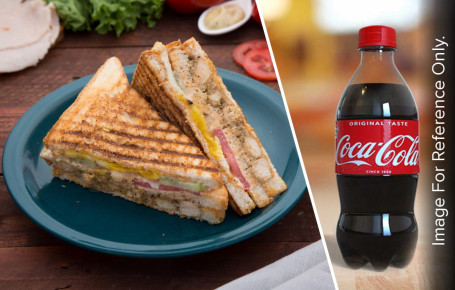 Chicken Club Sandwich Coke (250 Ml