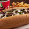 Philly Cheese Steak Sandwich-Combinatie