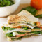 Spinach Tomato Quesadilla