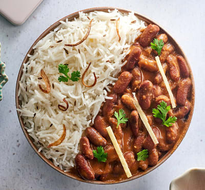 Punjabi Style Rajma Chawal