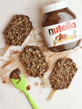 Nutty Nutella Waffle Pop