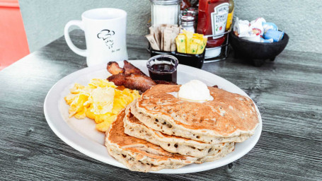 Combinatie Van Zoete Aardappelpannenkoekjes