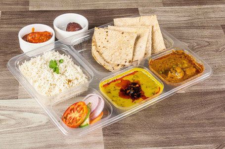 Mini Aloo Matar Thali