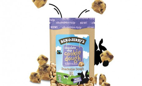 Ben Jerry's Chocolate Chip Cookie Dough-Brokken