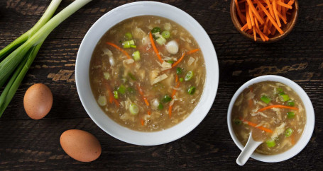 Glutenvrije Egg Drop Soup Bowl