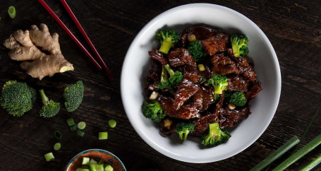 Glutenvrij Rundvlees Met Broccoli