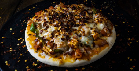 Paneer Tandoori Pizza Serves 1