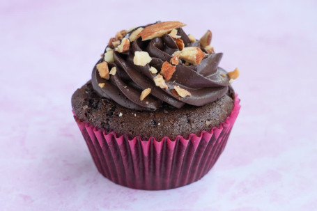 Choco Roasted Almond Cupcake