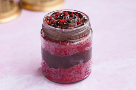 Red Love Cake Jar