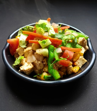 Paneer With Corn Salad