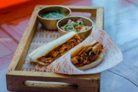 Pulled Tandoori Chicken Makhani Bao