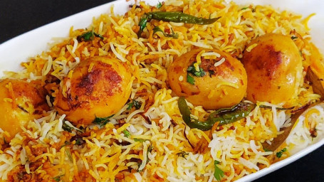 Special Dum Egg Biryani