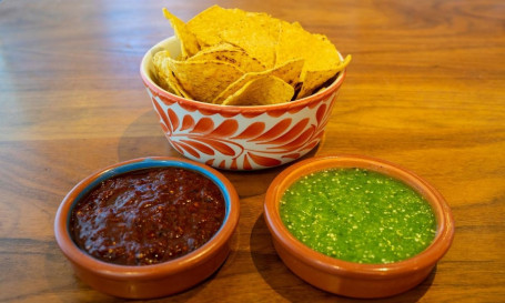 Chips Two Salsas