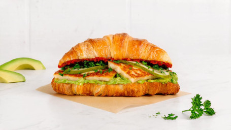 Mediterrane Gegrilde Halloumi Croissant