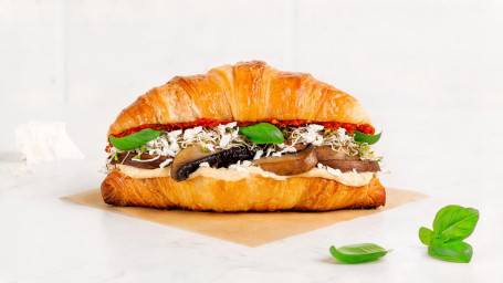 Gegrilde Portobello En Hummus Croissant