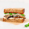 Gegrilde Portobello En Hummus Sandwich