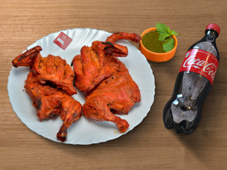 Chicken Tandoori 6 Pcs Coke 750 Ml Pet Bottle