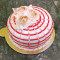 Delicious Yummy Fresh Cream Strawberry Premium Cake [500 Grams]