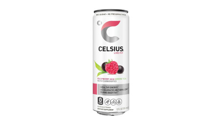 Celsius Groene Thee Framboos 12 Oz.