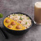 Sabudana Khichdi Kofta Curry Bowl Cold Coffee