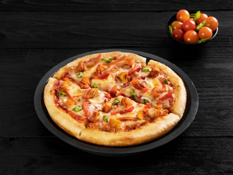 Spicy Chettinad Chicken Pizza