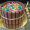 Kitkat With Gems Cake 500 Gm