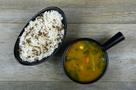 Sindhi Kadhi With Jeera Rice