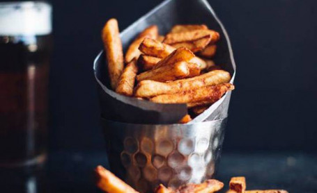 Begeleiding Van De Frites Kant Van De Friet