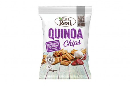 Quinoa Chips Tomato Garlic