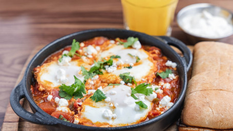 Shakshuka* (Eggs In Purgatory)