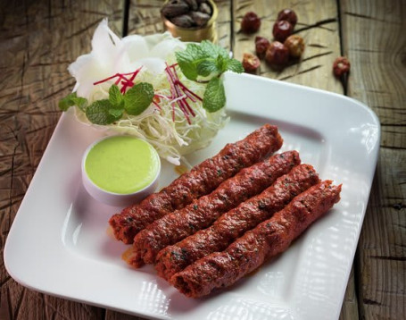 Mutton Seekh Kebab (2 Pcs In 1 Plate)