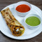 Achari Soya Chaap Kathi Roll