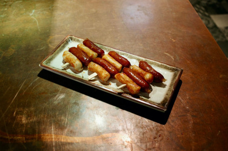 Sodduk Sodduk (Sausage Rice Cake Skewers