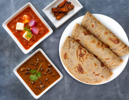 Ajwain Paratha Thali [1 Serving]