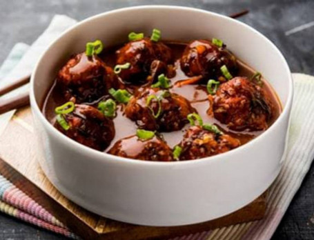 Veg Manchurian Gravy [10 Pc]