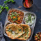 Chef's Special Amritsari Aloo Kulcha With 300Ml Chole