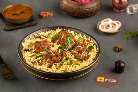 Andhra Mutton Bonelss (Fry Piece) Pulao