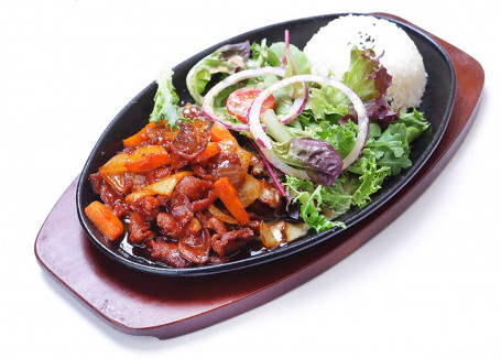 Stir Fried Marinated Spicy Pork