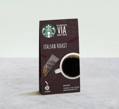 Starbucks Via Italian Roast Instant Coffee Starbucks Via Ready Brew-Italian Roast