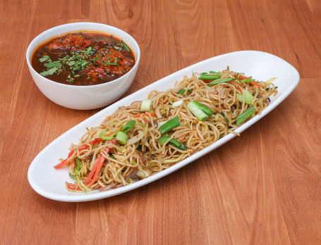 Noodles Gravy Manchurian Combo