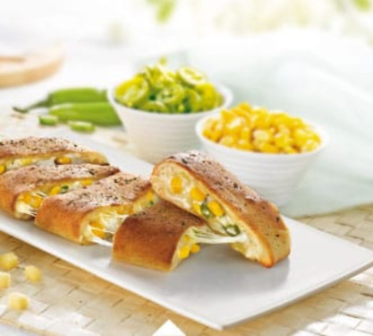 Stuff Garlic Bread With Cheese Corns