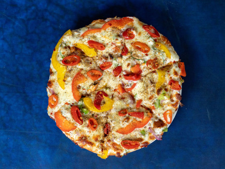 8 Peppy Mixed Veg Cheese Pizza