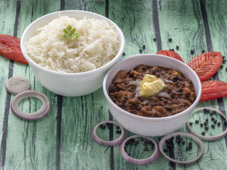 Chawal With Dal Makhani