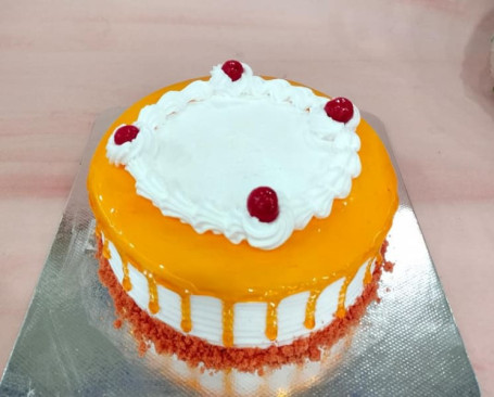 Fresh Cream Orange Velvet