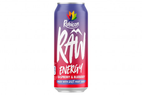 Rubicon Raw Energy Raspberry Blueberry