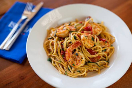 Linguine With King Prawns