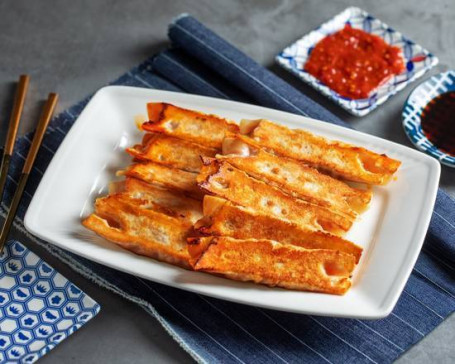 Han Shì Is Wèi Guō Tiē Koreaanse Pittige Pan-Fried Dumplings