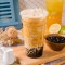 Zhēn Zhū Hóng Chá Xiān Nǎi Black Fresh Milk Tea With Tapioca