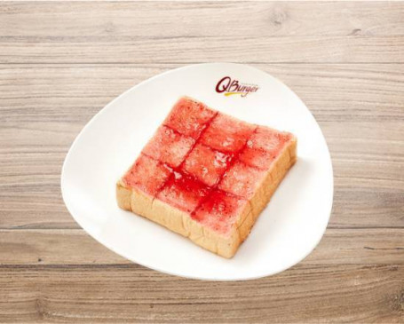 Céo Méir Háu Piàn Thick Toast Met Strawberry Jam